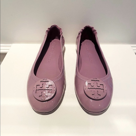 Brand new TORY BURCH Minnie Travel Patent Ballet Flats - Picture 3 of 8